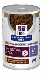 HILLS PDIET CANINE ID LOW FAT CHICKEN + VEGETABLE STEW 12X354G