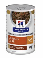 HILLS PDIET CANINE CD MULTICARE CHICKEN + VEGETABLE 12X354G