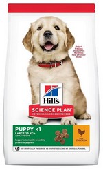 HILLS SCIENCE PLAN CANINE PUPPY LARGE BREED CHICKEN 2,5KG
