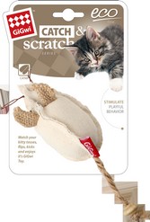 CATCH&SCRATCH CANVAS MET KATTENKRUID MUIS