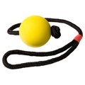 Soft rubber speelbal met touw